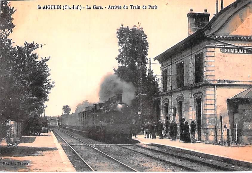 Arrivée du train à la gare